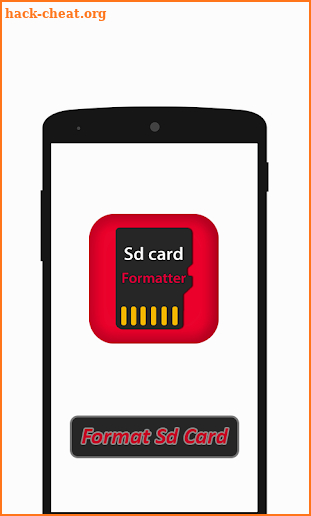SD Card Formatter-Data sd format screenshot