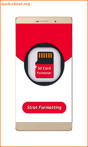 Sd Card Formatter - format sd card Data screenshot