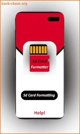 SD Card Formatter-Formatting Data SD Card screenshot