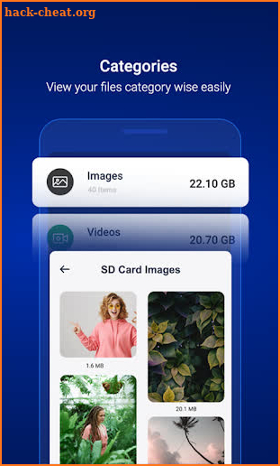 SD Card manager, Analyzer & Transfer Files screenshot