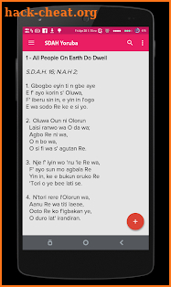 SDA Hymnal Yoruba screenshot