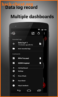 SDash - Hondata Bluetooth screenshot