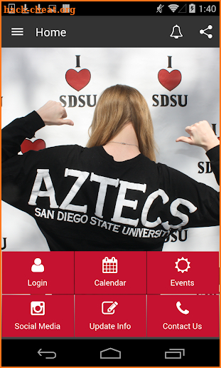 SDSU Aztec Proud screenshot