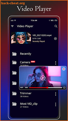 SE_X Video Player:Best Video Player with play it screenshot