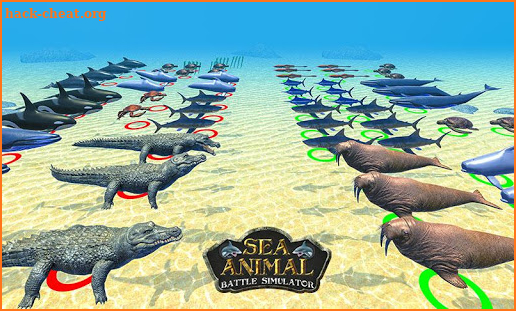 Sea Animal Kingdom Battle Simulator: Sea Monster screenshot