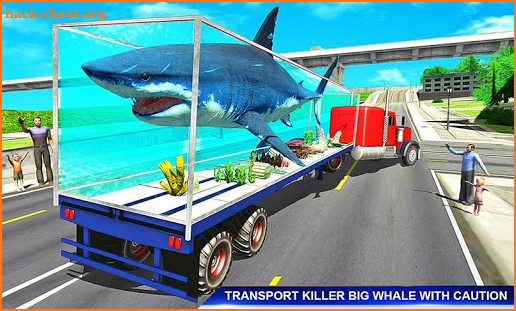 Sea Animal Transport Truck Driving Games screenshot