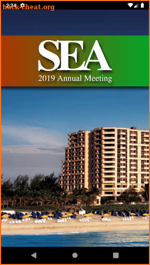 SEA Annual Meeting screenshot