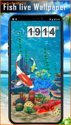 Sea Fish Live Wallpaper 2019 - Koi Fish Wallpaper screenshot