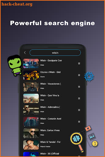 Sea Player - Free MP3 Music & Video Player screenshot