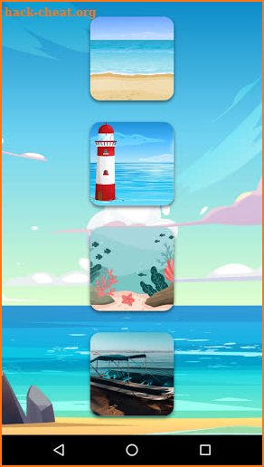 Sea puzzles screenshot