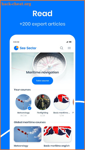 Sea Sector - Maritime Courses screenshot