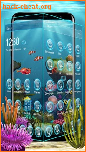 Sea world 3D Fish Theme screenshot