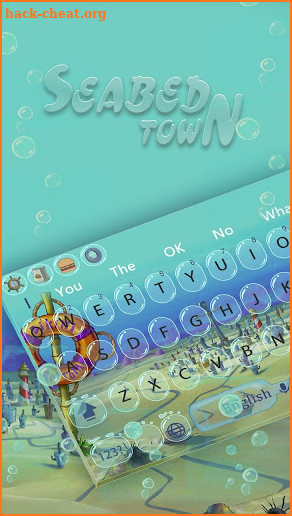 Seabed Town Animation Keyboard screenshot