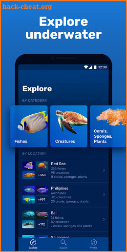 Seabook - Fish identification screenshot