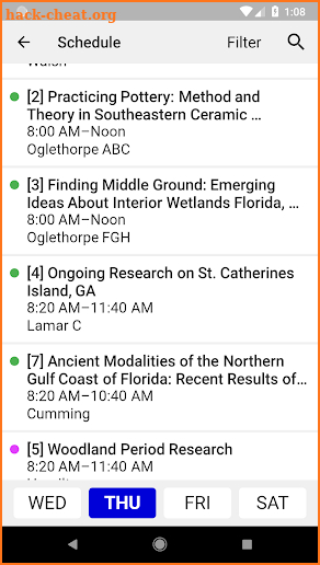 SEAC 2018 - Southeastern Archaeological Conference screenshot
