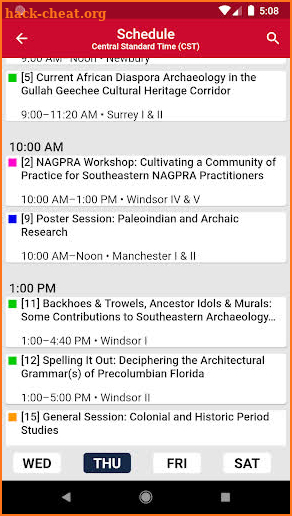 SEAC 2019 - Southeastern Archaeological Conference screenshot