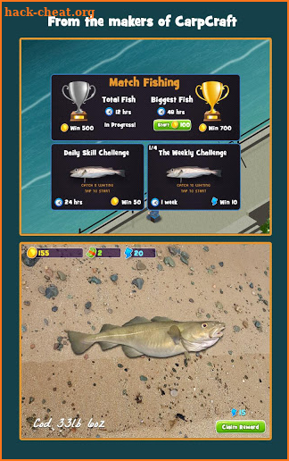 SeaCraft: Sea Fishing Game screenshot