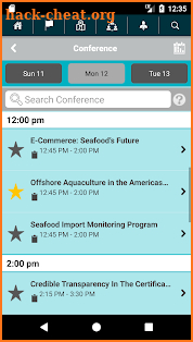 Seafood Expo Events screenshot