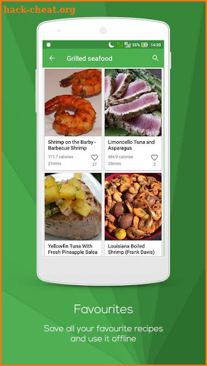 Seafood Recipes screenshot