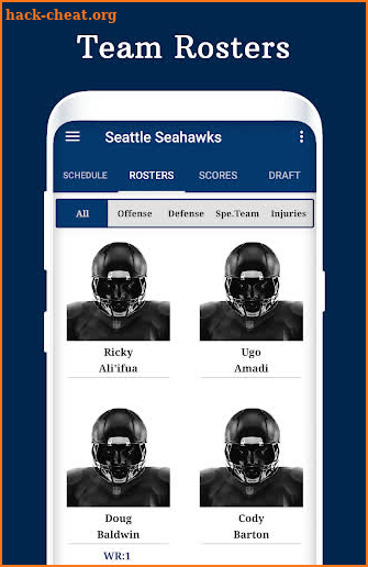 Seahawks - Football Live Score & Schedule screenshot