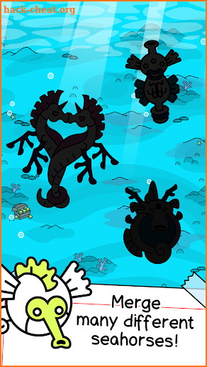 Seahorse Evolution - Merge & Create Sea Monsters screenshot