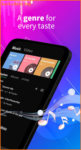 Sealand Music Player screenshot