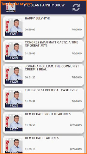 Sean Hannity Show Unofficial Podcast screenshot