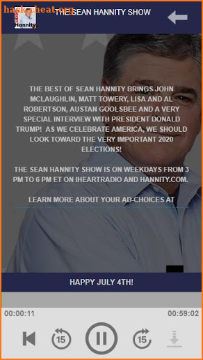 Sean Hannity Show Unofficial Podcast screenshot