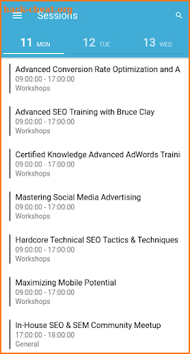 Search Marketing Expo - SMX screenshot