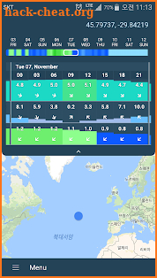 SeaStory 300M (marine weather, port forecast) screenshot