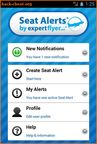 Seat Alerts by ExpertFlyer screenshot