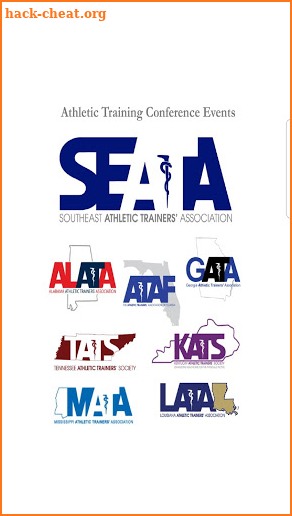SEATA Conference Events screenshot