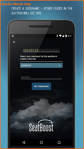 SeatBoost screenshot