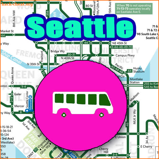 Seattle Bus Map Offline screenshot