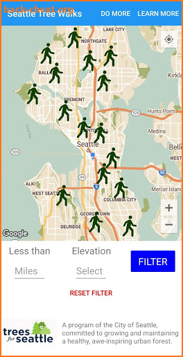 Seattle Tree Walks screenshot