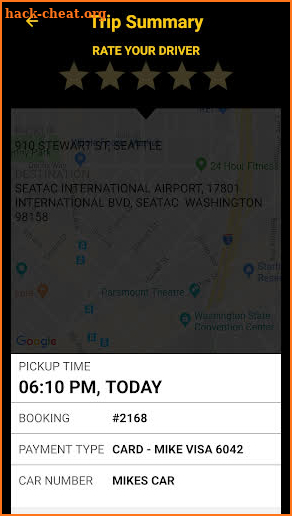Seattle Yellow Cabs screenshot