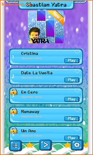 Sebastián Yatra Piano Game screenshot