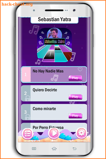 Sebastian Yatra Song for Piano Tiles Game screenshot
