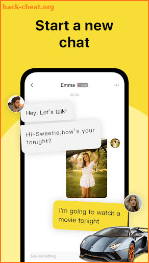 SecMet-live video chat screenshot