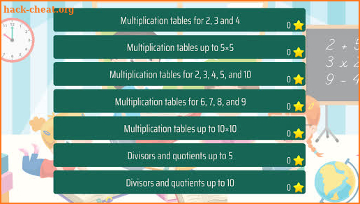 Second grade Math - Multiplication and Division screenshot