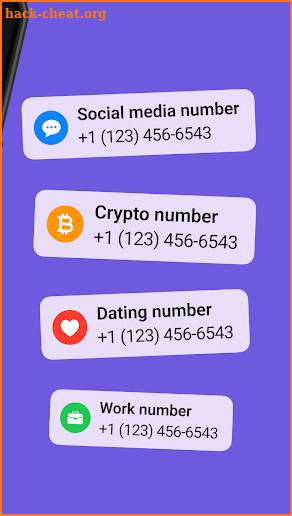 Second Phone Number App: eSIM screenshot