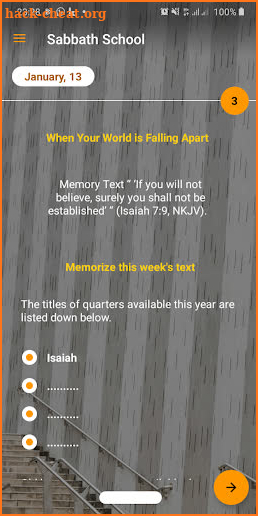 Second Quarter Sabbath School Lesson 2021 + Bible screenshot