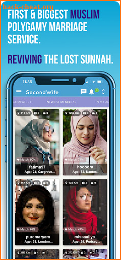 Second Wife: Muslim Polygamy Marriage App screenshot