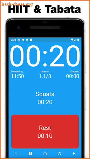 Seconds - Interval Timer for HIIT & Tabata screenshot