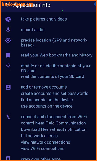 Secret Any Android Settings screenshot