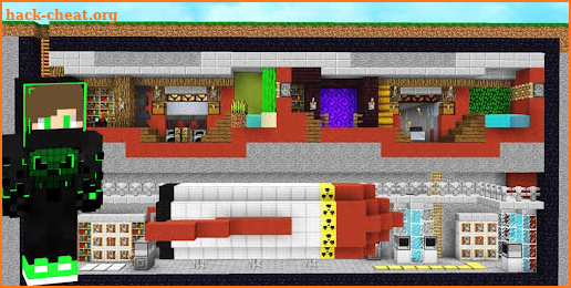 Secret Base Mod for Minecraft screenshot