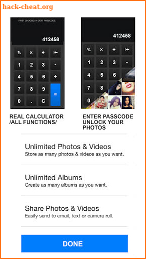 Secret Calculator - Private Photos & Videos screenshot