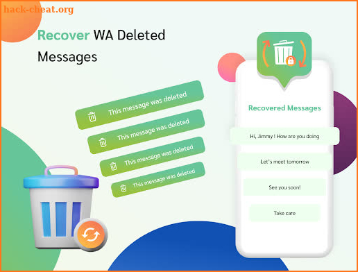 Secret Chat WA messenger: WAMR screenshot