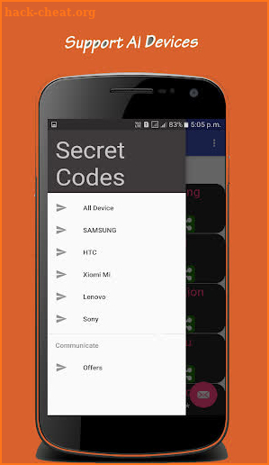Secret Codes for Android screenshot