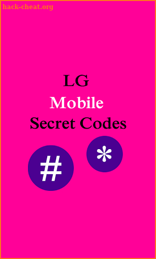 Secret Codes of Lg Free: screenshot